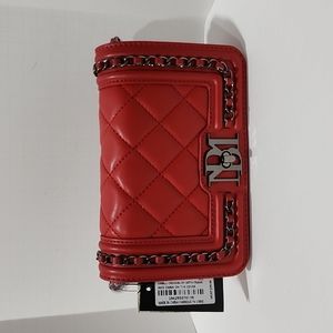 Badgley Mischka Red Crossbody Bag